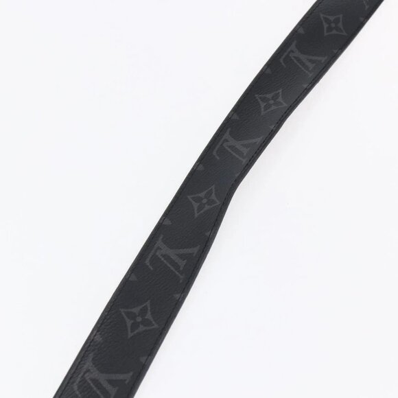 LOUIS VUITTON Monogram Eclipse Ceinture Voyager Belt LV Auth bs29690 - Picture 8 of 13
